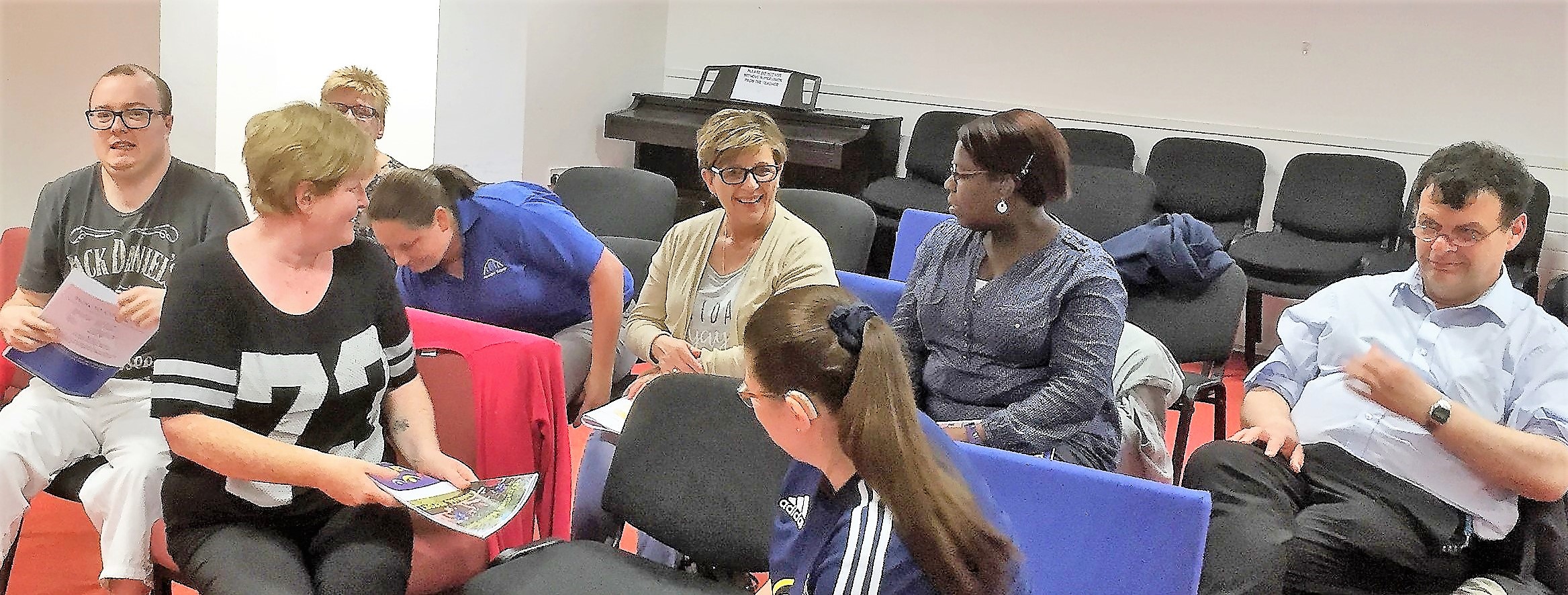 informal chat at the AGM