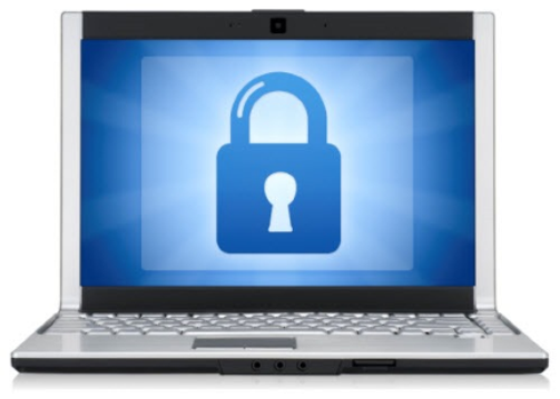 locked laptop
