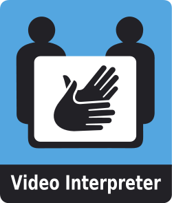 video interpreter sign